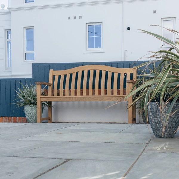 Alexander Rose Roble Turnberry Ft Garden Bench Creative Gardens