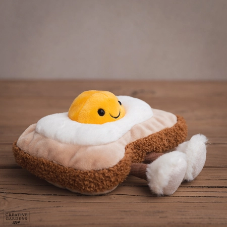 Jelly Cat Amuseables Egglantine Egg on Toast - image 2