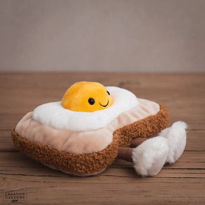 Jelly Cat Amuseables Egglantine Egg on Toast - image 2