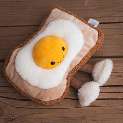Jelly Cat Amuseables Egglantine Egg on Toast - image 3