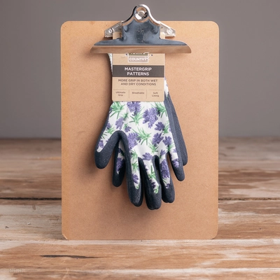 Town & Country Mastergrip Patterns Lavender Gloves S - image 1