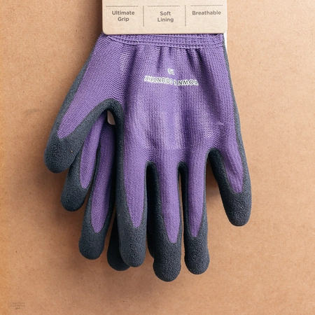 Town & Country Mastergrip Purple Latex  Gloves Medium - image 2