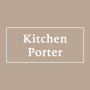 Kitchen Porter (L2294)