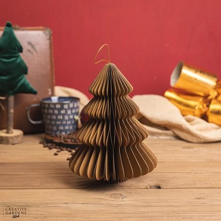 20cm Paper Tree - Brown