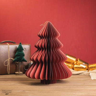 40cm Paper Tree - Red