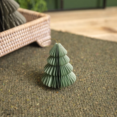 8cm Paper Tree - Mint