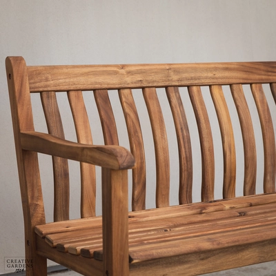 Alexander Rose Redcliffe Broadfield 4ft Garden Bench - image 2