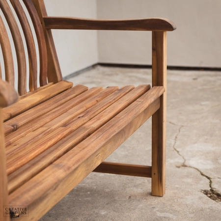 Alexander Rose Redcliffe Broadfield 4ft Garden Bench - image 5