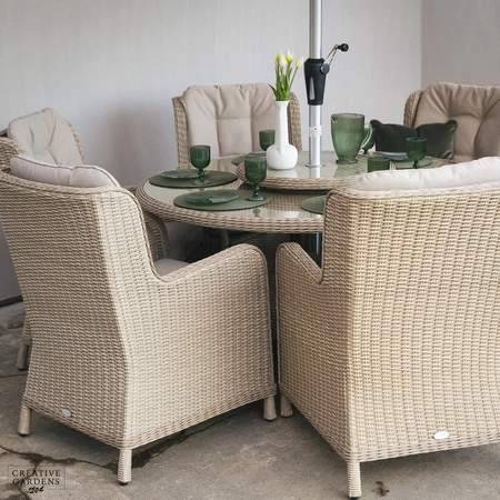 Bramblecrest Chedworth 6 Seat Dining Set - image 2