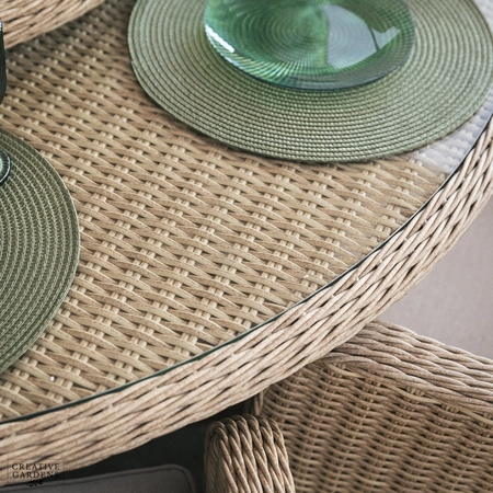 Bramblecrest Chedworth 6 Seat Dining Set - image 6