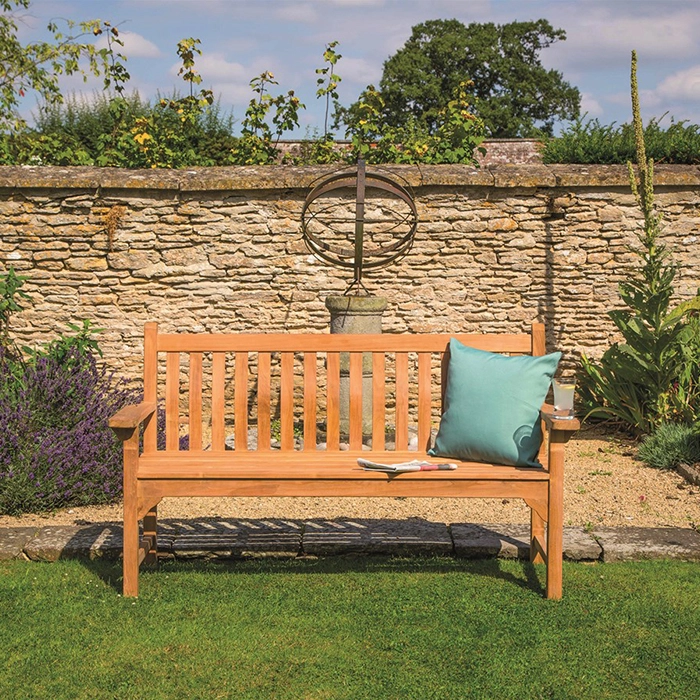 Bramblecrest Curved Back 3 Seat Bench - Creative Gardens