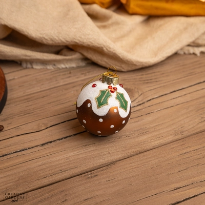 Christmas Pudding Ball - 60mm