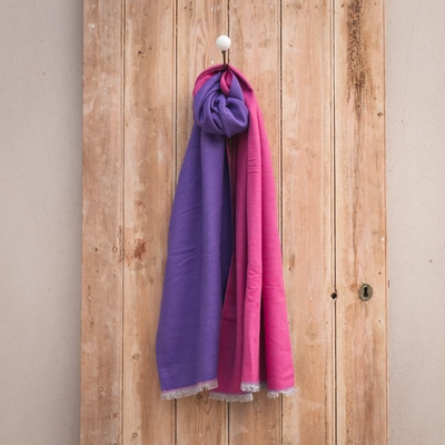 Creative Gardens Delaney Scarf - Pink & Purple