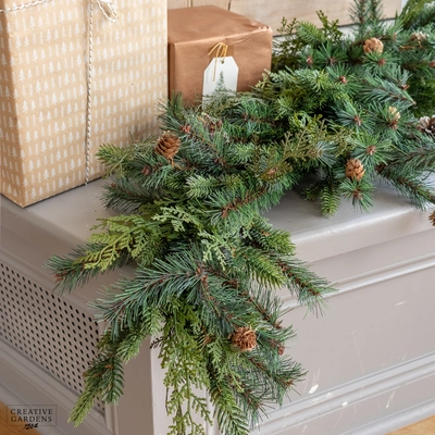 Cypress Mantel Garland 1.65m - image 1