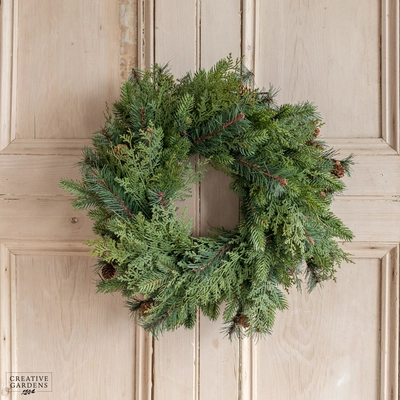 Cypress Wreath 40cm - image 1