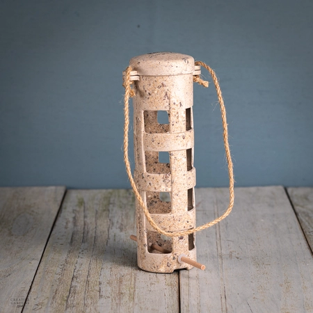 Earthy Suet Ball Feeder - Coffee