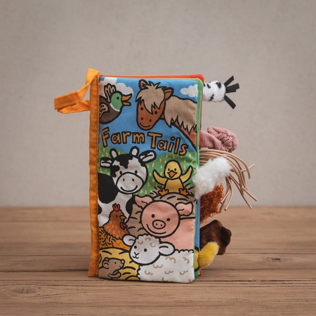Jelly Cat Farm Tails Book - image 1