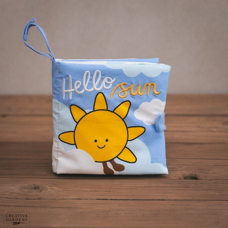 Jelly Cat Hello Sun Fabric Book