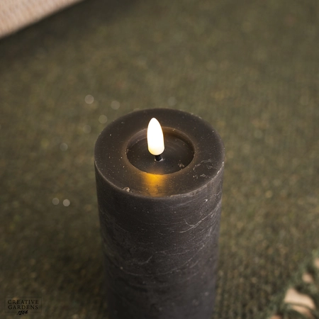 LED 15cm Candle - Grey - image 2