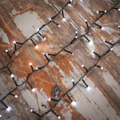 LED Compact Christmas Lights - Cool White