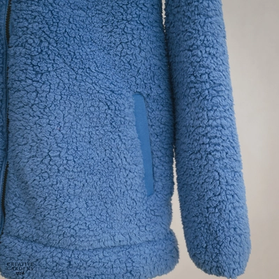 Lighthouse Seashell Fleece (16) - Marine Blue - image 5