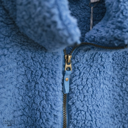 Lighthouse Seashell Fleece (16) - Marine Blue - image 6