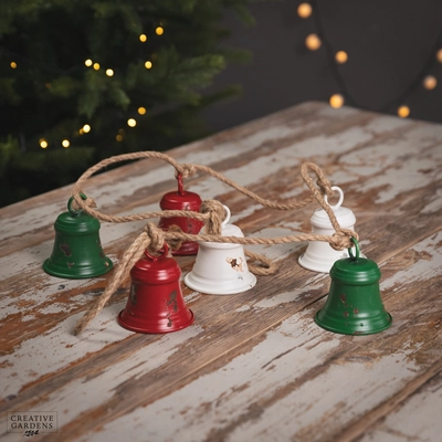 Metal Bell Garland 137Cm