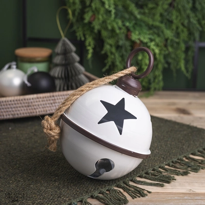 Metal Bell withStar 25cm