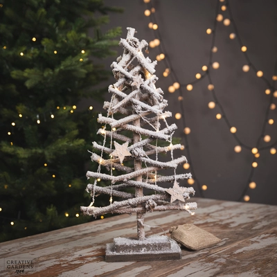 Micro LED Rattan Tree 50cm