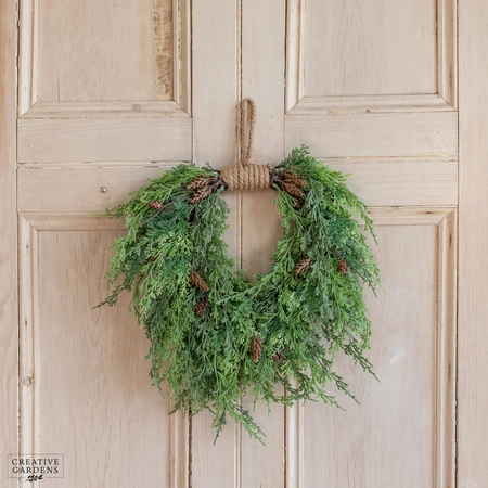 Nassington Cedar Wreath 50cm - image 1