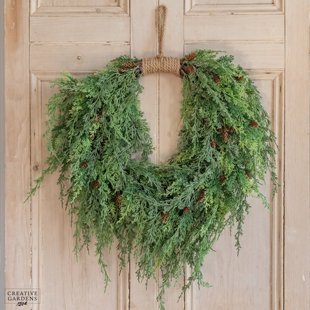 Nassington Cedar Wreath 71cm - image 1