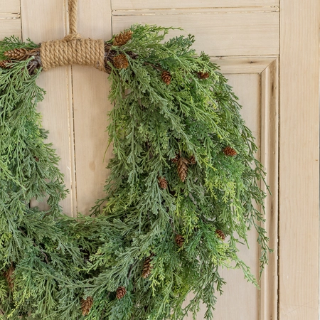 Nassington Cedar Wreath 71cm - image 2