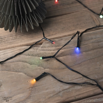 Noma 50 Fit & Forget Multicolour String Lights - image 2