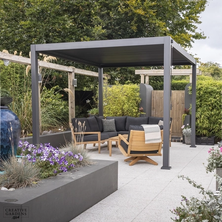 Nova Titan Aluminium Pergola - 3m x 3m - image 6