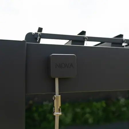 Nova Titan Wall Mounted Pergola - 3m x 3m - image 4