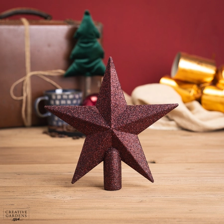 Oxblood Shatterproof Treetopper