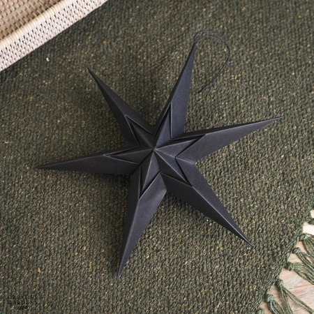 Paper Star - Black