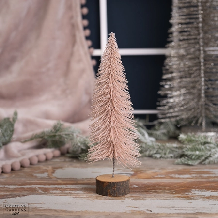 Pink Bristle Effect Tree - Small