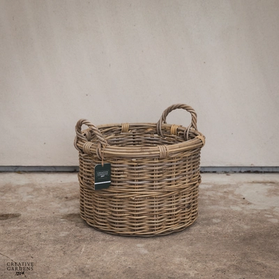 Roll Top Handled Basket 47cm
