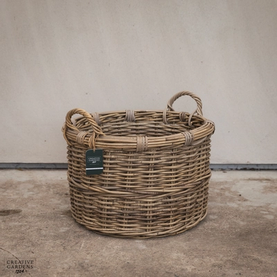 Roll Top Handled Basket 55cm