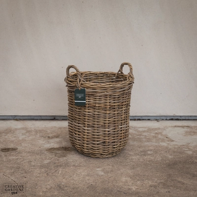 Round Basket with Ear Handles - Medium