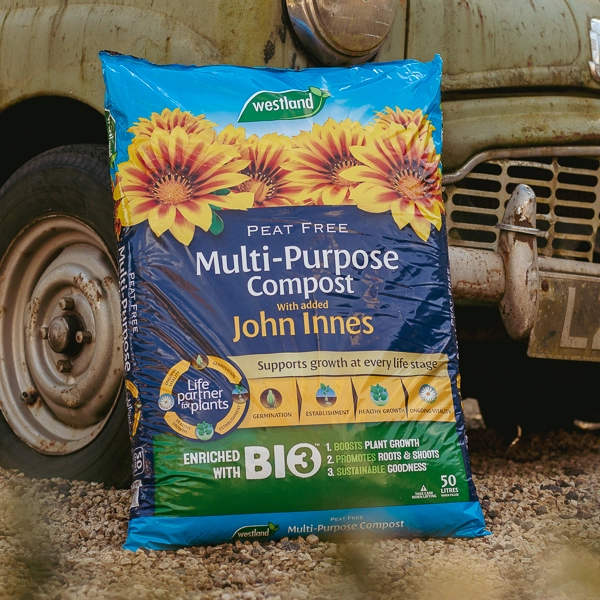 Westland Multi-Purpose Peat Free Compost With John Innes 50L - Creative ...