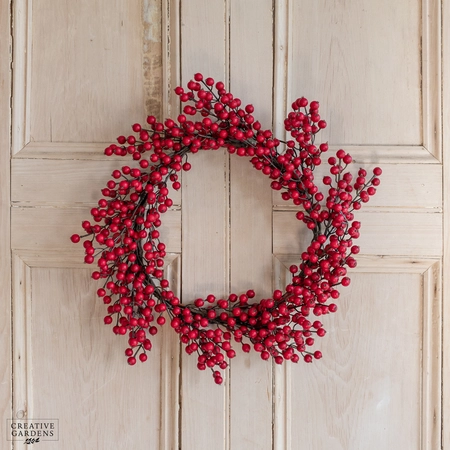 Winter Berry Wreath 50cm - image 1