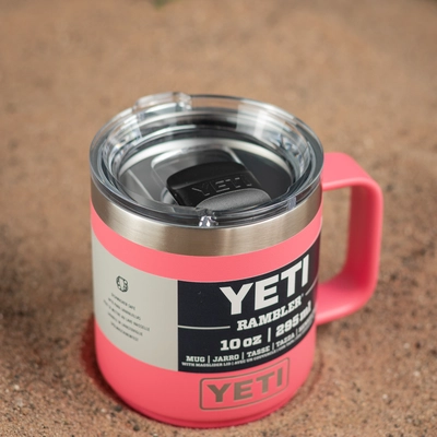 YETI Rambler 10 Oz Mug - Tropical Pink - image 2