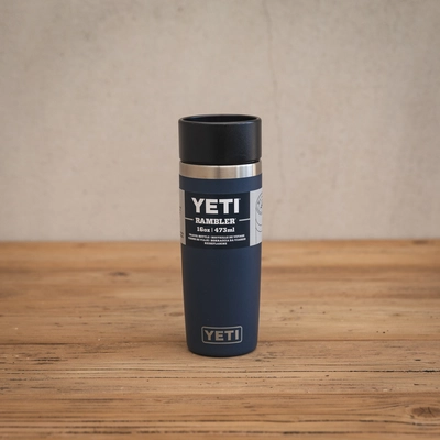 YETI Rambler 16 Oz Travel Bottle - Navy