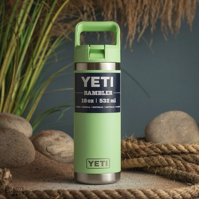 YETI Rambler 18 Oz Straw Bottle - Key Lime - image 1