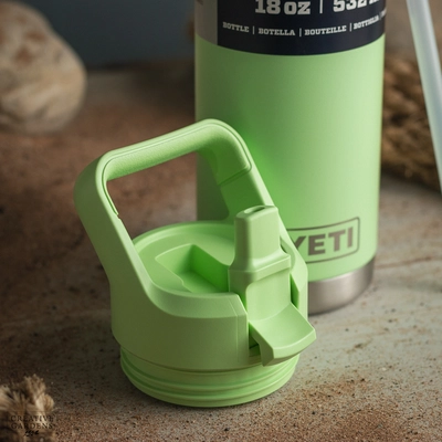 YETI Rambler 18 Oz Straw Bottle - Key Lime - image 4