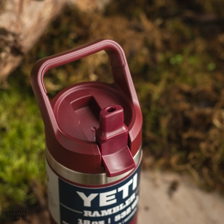 YETI Rambler 18 Oz Straw Bottle - Wild Vine Red - image 3