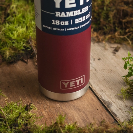 YETI Rambler 18 Oz Straw Bottle - Wild Vine Red - image 4