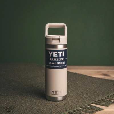 YETI Rambler 18oz colour Straw Bottle - Cape Taupe - image 1